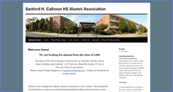 Desktop Screenshot of calhounalumni.com